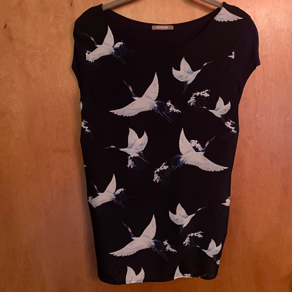 Beautiful cap sleeve blouse size S